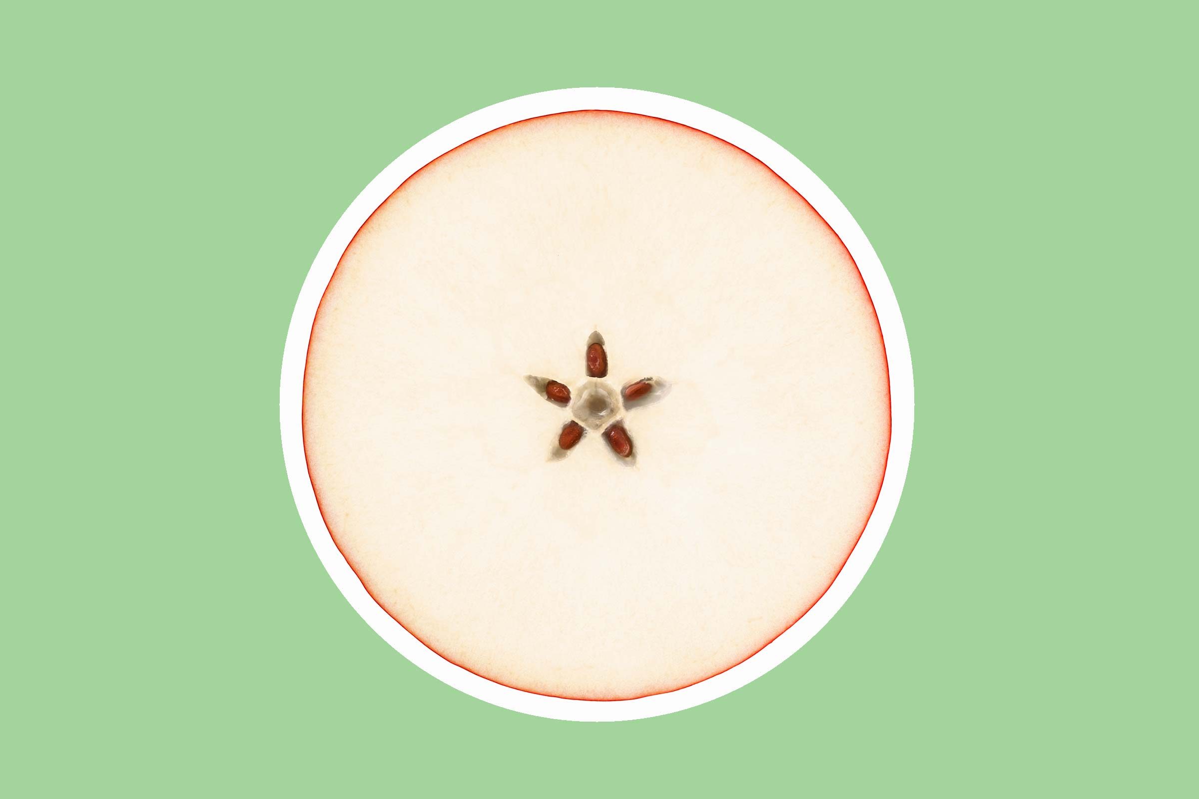 Apples half